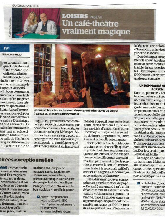 Le Parisien 2018 page 2